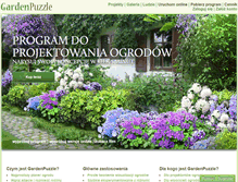 Tablet Screenshot of gardenpuzzle.pl